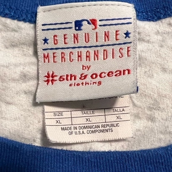 Chicago Cubs 3/4 length sleeve woman’s shirt size XL - Picture 3 of 3